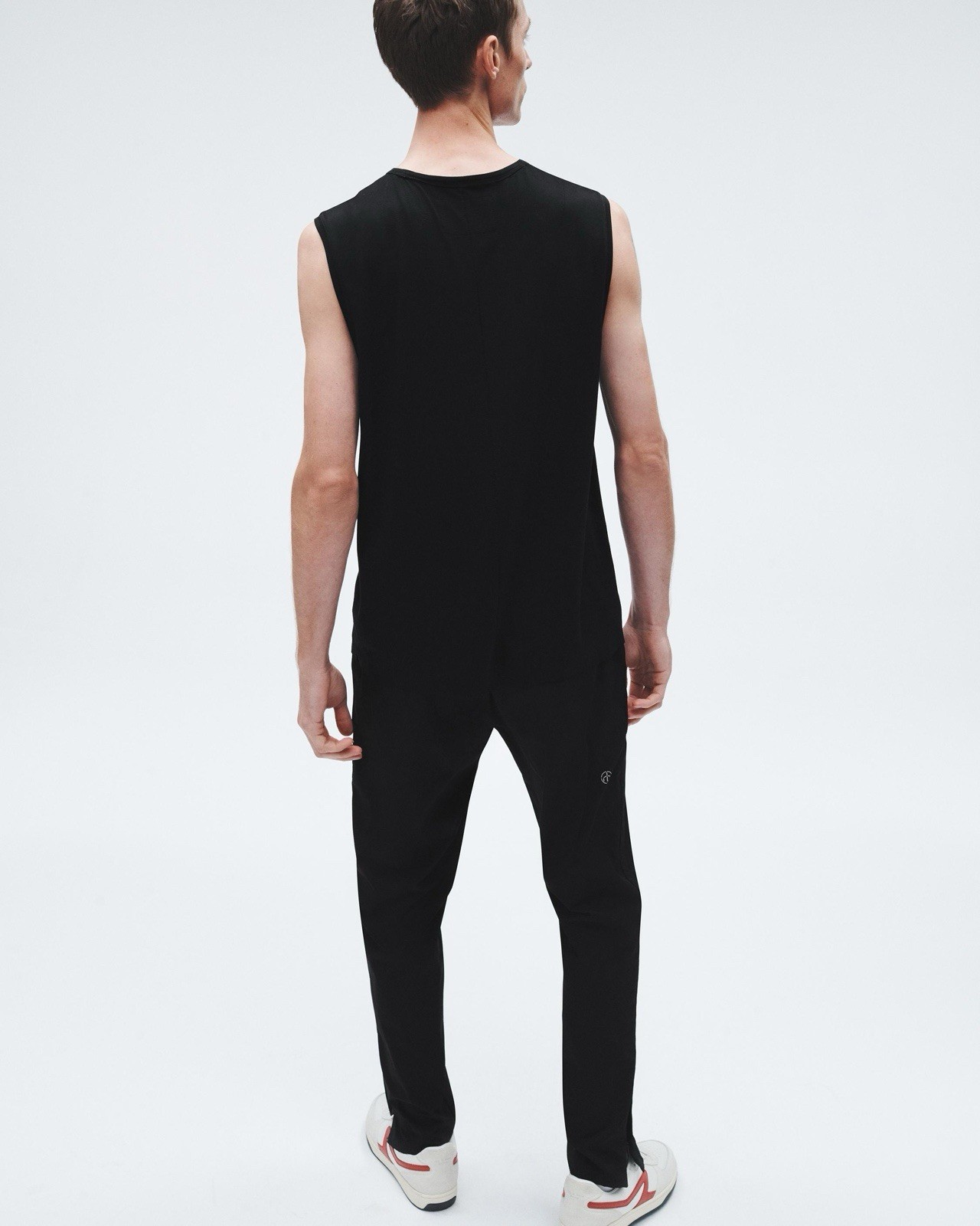 RAG & BONE Men’s Pursuit Haydon Tank in Tech Jersey, Black, Size M gallery