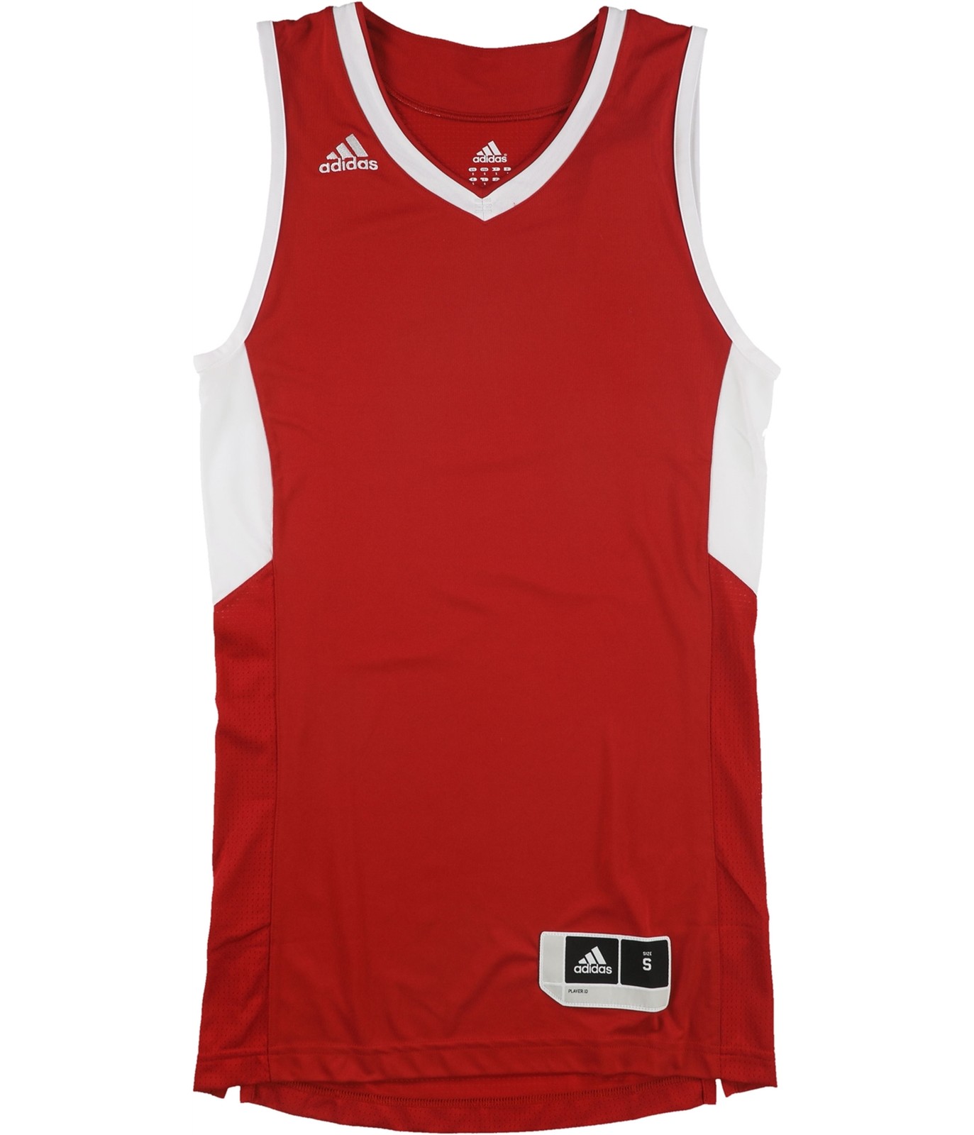 Adidas Mens Two Tone Jersey, redwht, 2XL gallery