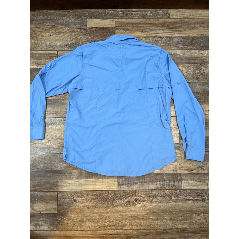 Mens Magellan Outdoors Adventure Gear Blue Fish Gear Shirt moisture wicking gallery