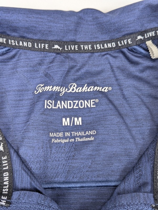 Tommy Bahama Island Zone 1/4 Zip Mens Medium Tampa Bay Lightning Hockey Floral gallery