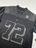 Nike Next Up Football Gridiron Jersey 72 Swoosh Black Mens Size XL IH7492-010 gallery
