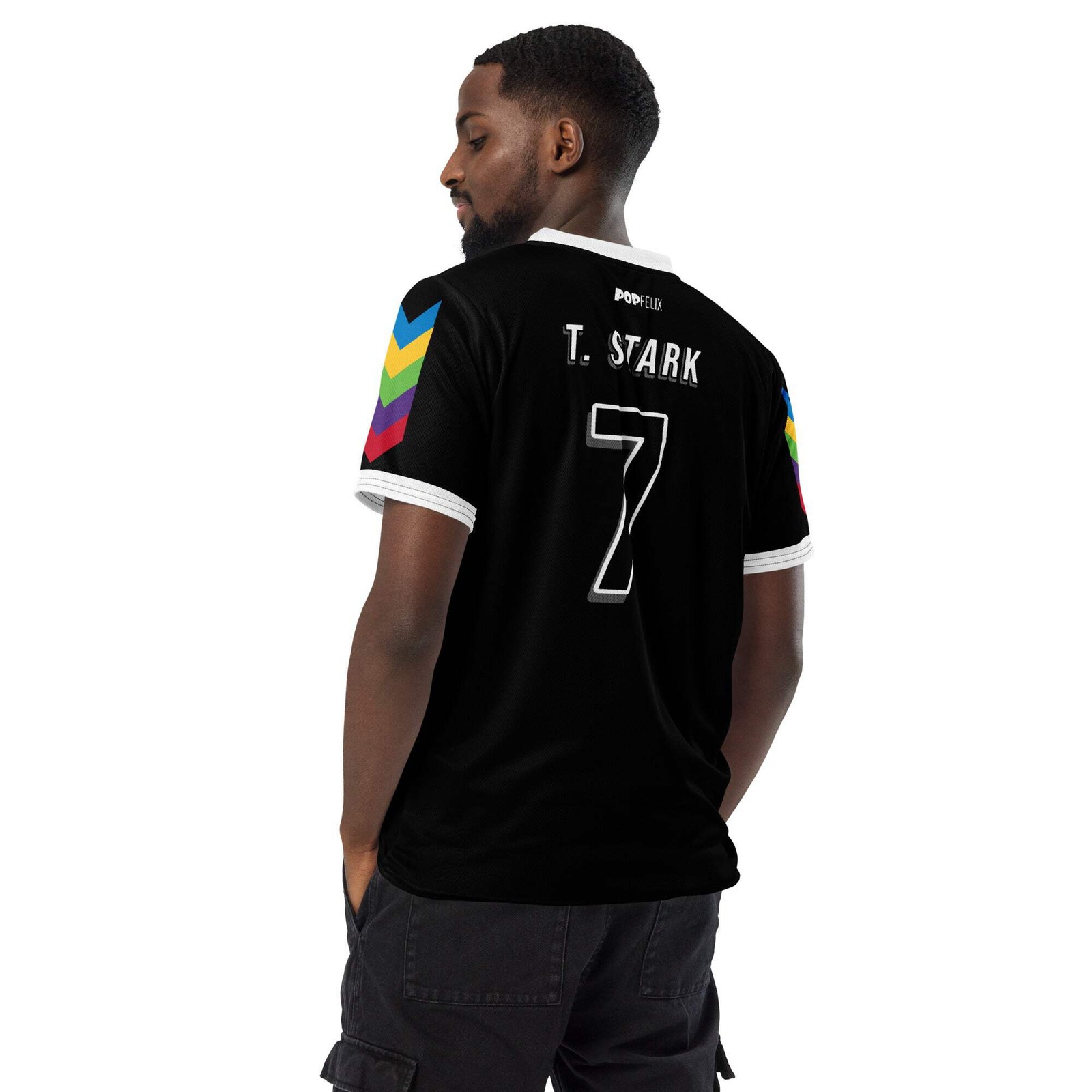 Infinity Stones Invitational Tony Stark #7 PopFelix Fictional Designer Soccer Sp gallery