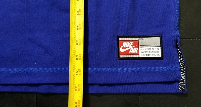 SZ MEDIUM 🆕🔥 Nike Air Force Pivot Short Sleeve Heavy Top T-Shirt Tee Blue $50 gallery