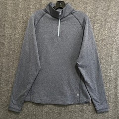 FootJoy ThermoSeries 1/4 Zip Pullover Men Medium Blue Golf Performance Mid Layer