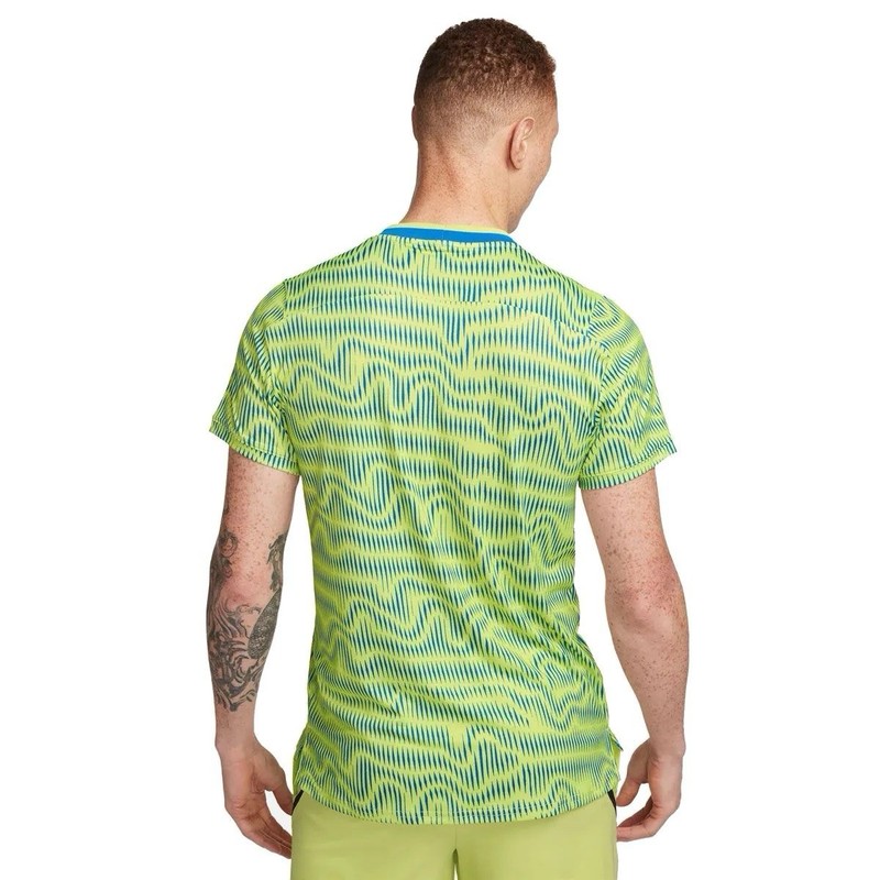 Nike Court Advantage 2 Lorenzo Musetti Tennis Shirt $75 Sz XL Men's FD5322-736 gallery