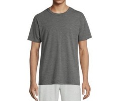 Athletic Works Men’s 4XL Moisture Wicking Tee GRAY Tri-Blend T-Shirt