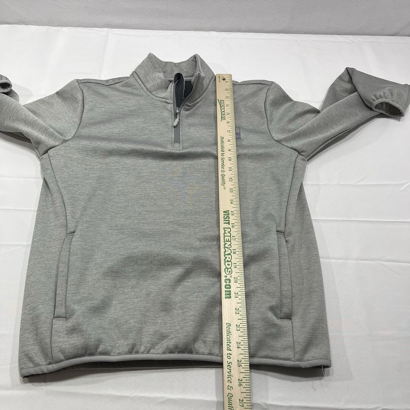 Huk Coldfront+ Performance 1/4 Zip Gray Mens Size Small Fishing Outdoors Camping gallery