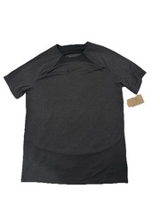 NEW Nike Academy Men’s Dri-FIT Short-Sleeve Football/Soccer Shirt Size L Grey