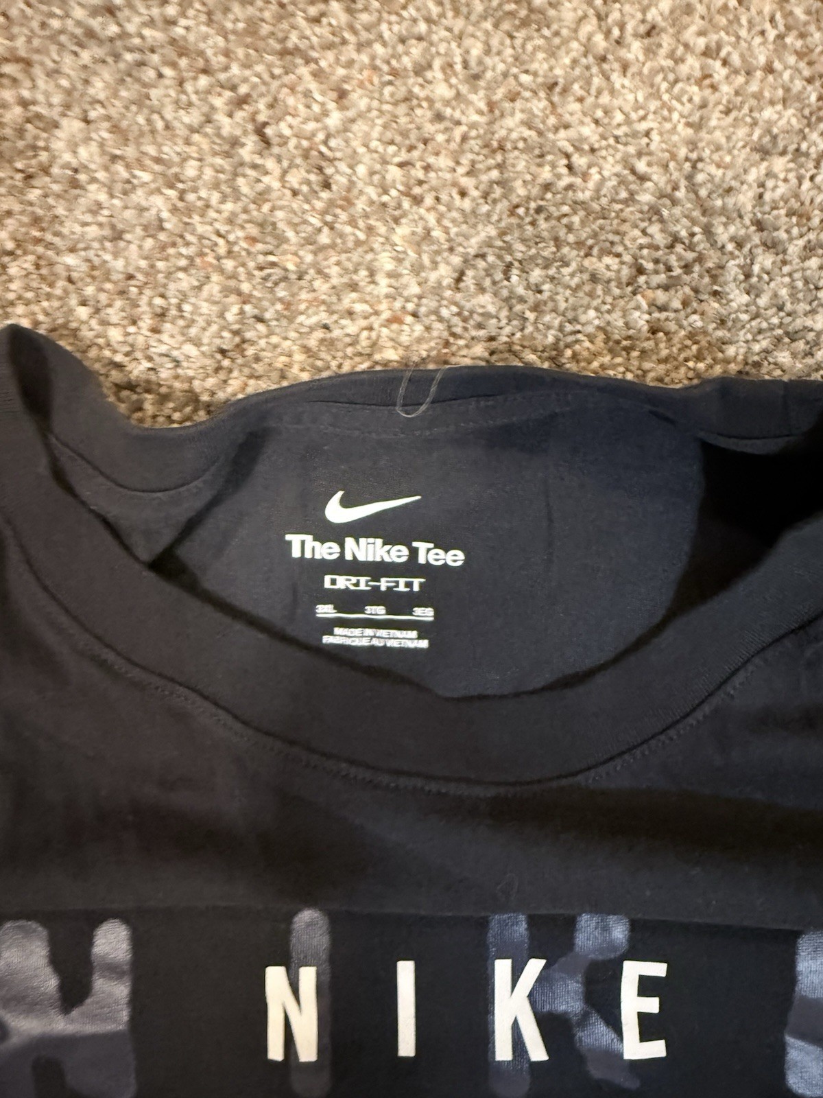 Nike Dri-FIT Nike Tee Running Division Men's 3XL Black Graphic Crew Neck gallery