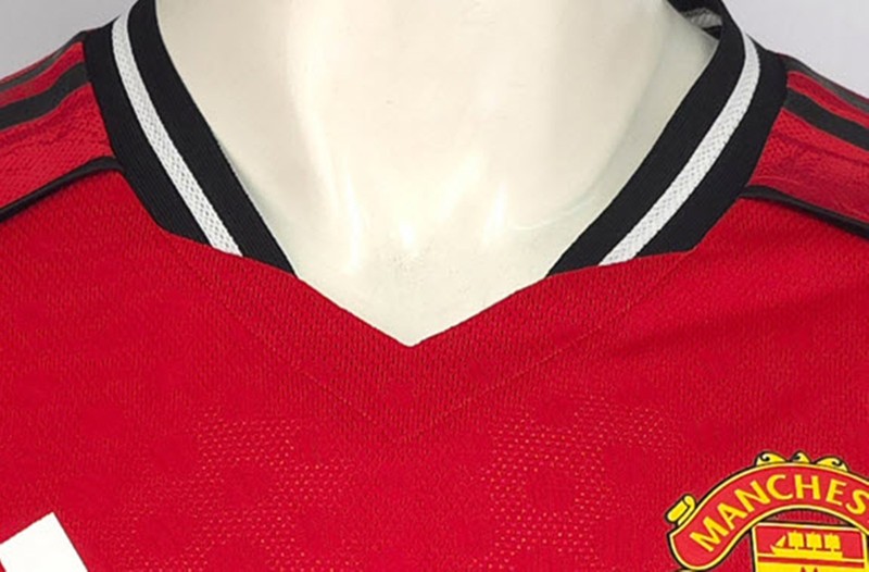 Adidas Men Manchester United Home T-Shirts Red MUFC Soccer GYM Tee Shirts JI7429 gallery