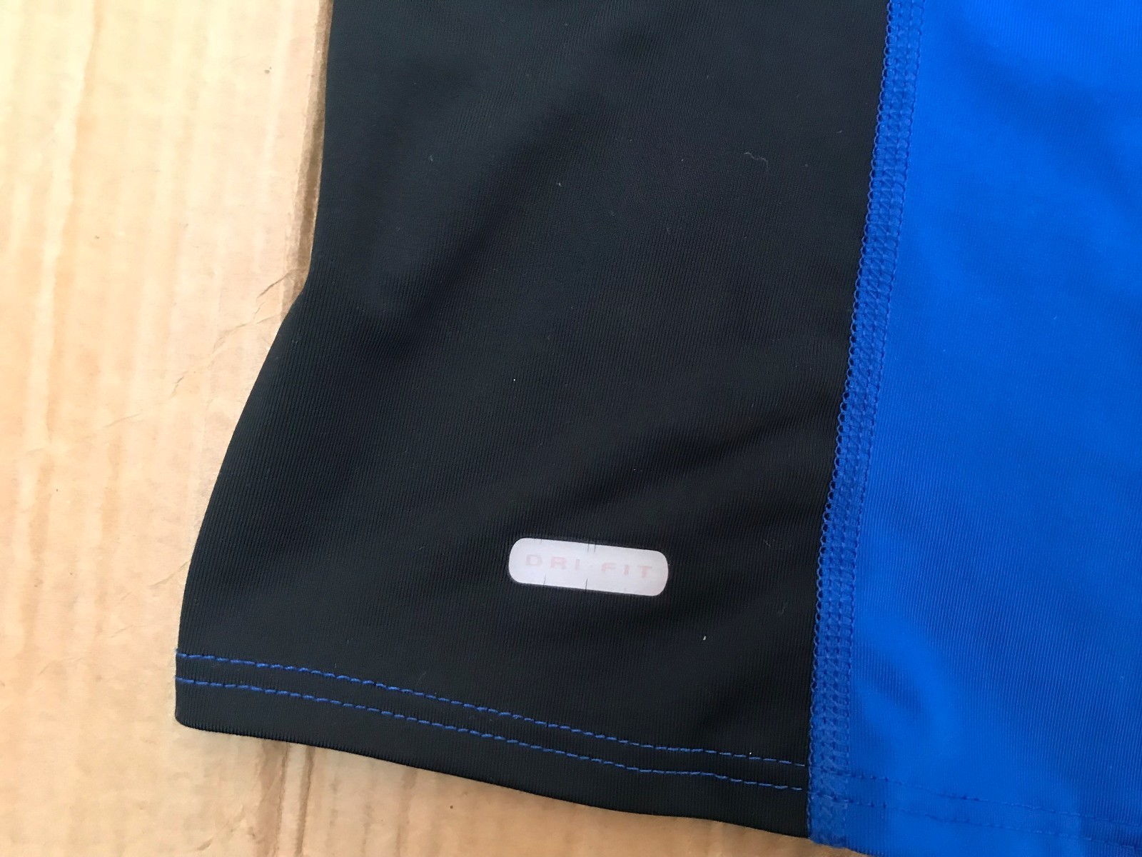 Men's Nike Dri Fit Short Sleeve Compression ROYAL BLACK RN56323 SIZE XXL gallery