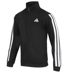 adidas 3S Regular Tricot Track Top Men’s Casual Lifestyle Jacket AsiaFit JI8816