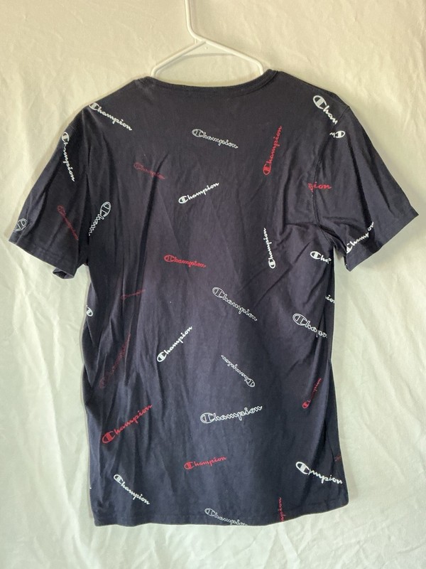 Men’s Champion Authentic Athletic wear Size Medium Shirt With Signature Logos gallery