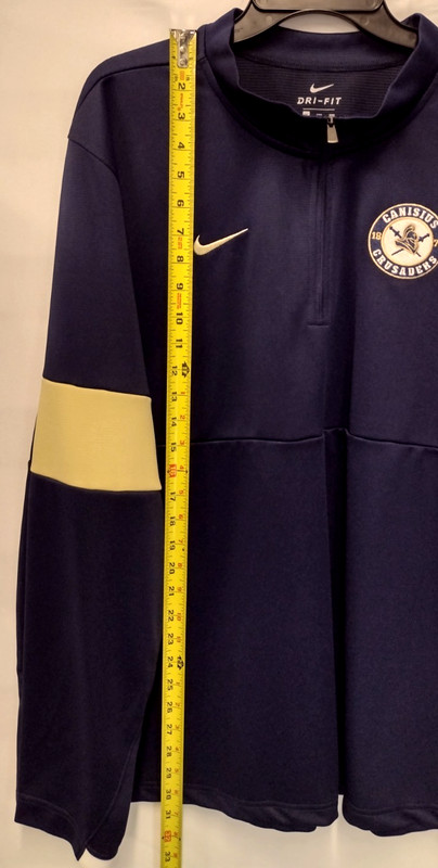 Buffalo Canisius Crusaders High School Nike Dri Fit 1/4 Zip Pullover XXL gallery