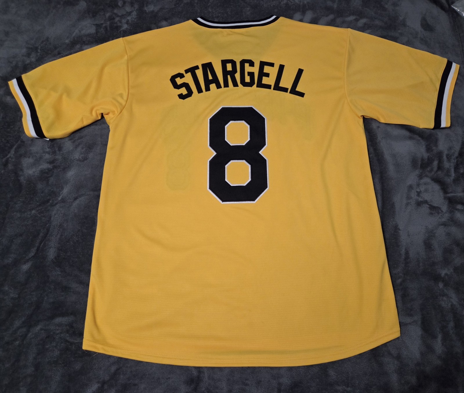 Fast Shipping! Large 1979 Willie Stargell Pittsburgh Pirates Stitched Jersey 8 gallery