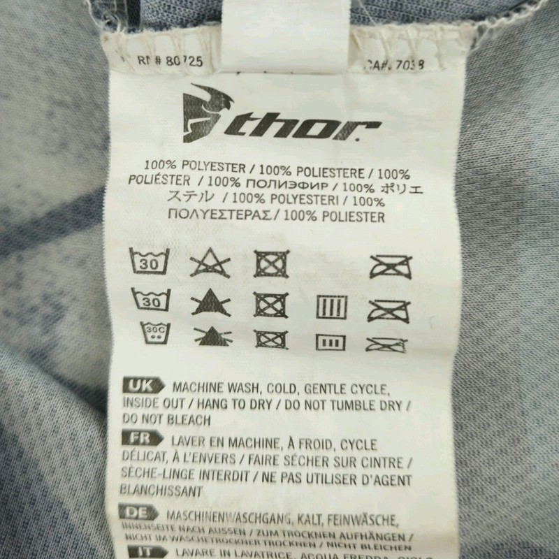 Thor Shirt Men's Size Medium Camo Motocross Jersey Racing Long Sleeve gallery