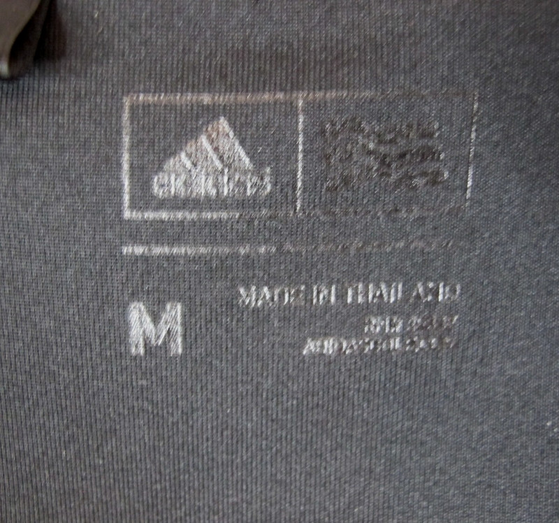 Adidas Lightweight1/4 Zip Performance Pullover Men's Medium Black Stretch Golf gallery