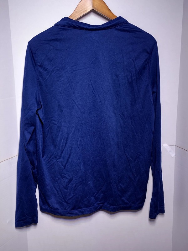 32 Degrees Heat Men's Medium Pullover 1/4 Zip SWEATER Lightweight Soft Blue gallery