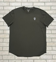 Gymreapers Shirt Mens 3XL Green Short Sleeve Skull Performance Weightlifting