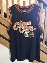 Cheech & Chong basketball jersey Lg Smoke Party On Taco Truck Daves Not Here 420