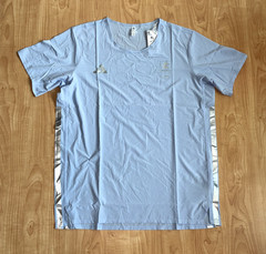 Adidas Running Carrera Boston Marathon 25 Blue Dawn T-Shirt JN5532 Men Sz XL NEW
