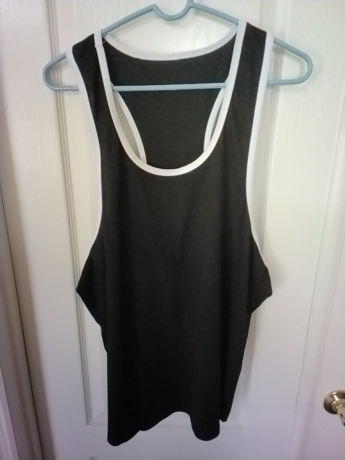 Bodybuilding Men Gym Muscle Workout Tank Top Y Back Stringer Shirt Size LARGE gallery