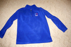 Banff Fleece 1/4 Zip Pullover Long Sleeve Top Size XL Blue Unisex