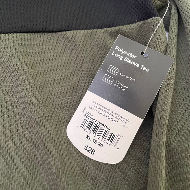 Xersion Mens XL 18/20 Quarter Zip Long Sleeve Quick-Dri Slam Dunk Green Black gallery