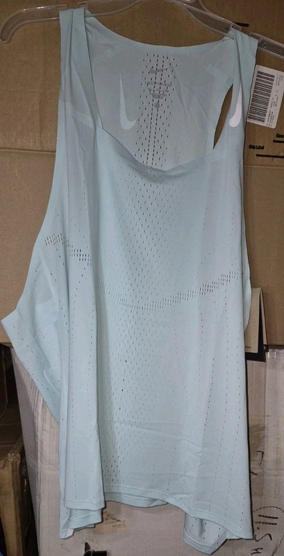 Nike ADV Aeroswift Dri-FIT Racing Singlet Slim Jade Ice DM4624-346 Men’s 2XL gallery