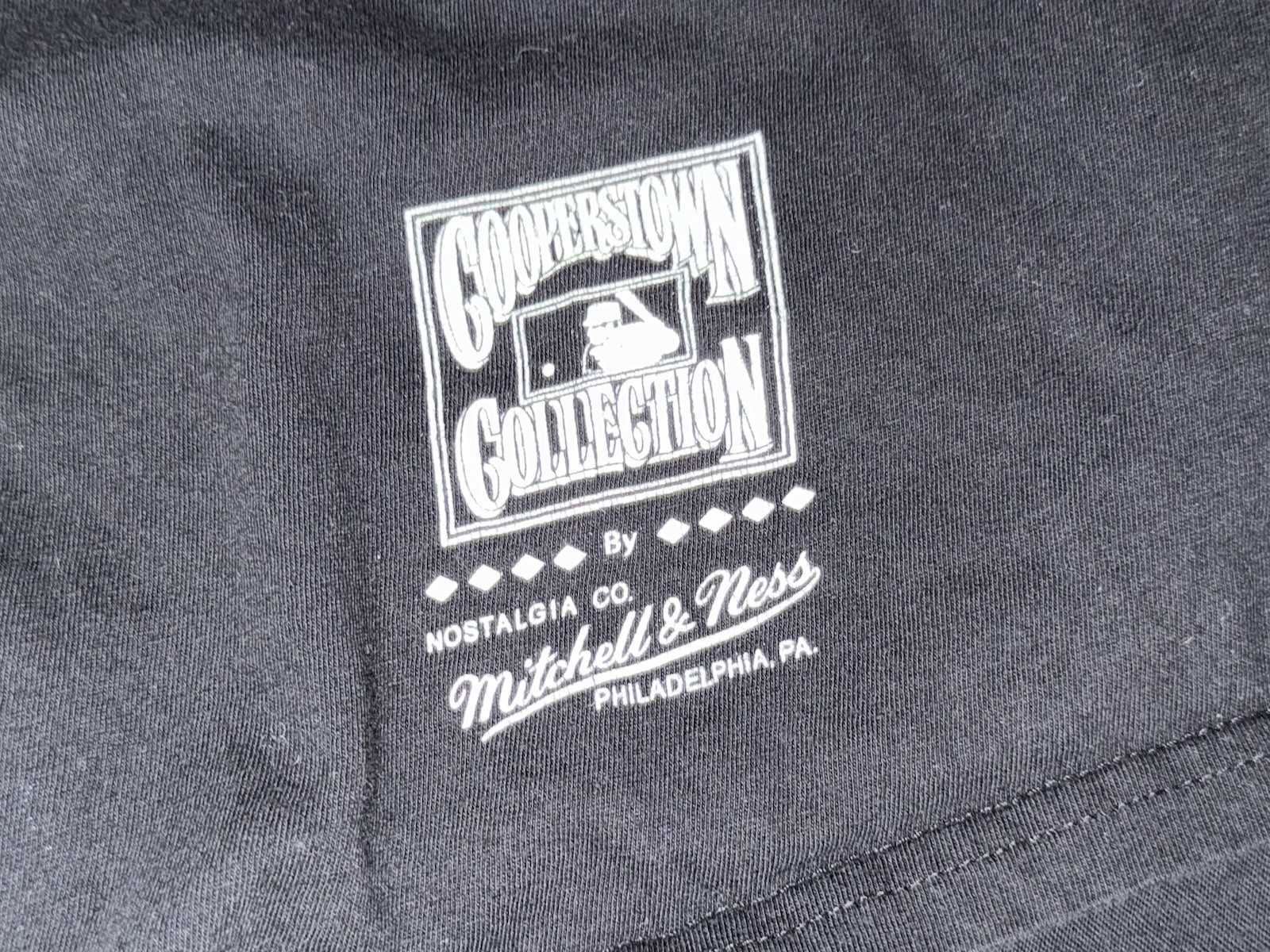 Mitchell & Ness MLB Los Angeles Dodgers Sleeveless Cut-Off Shirt Black Size XL gallery
