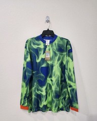 Nike Dri-Fit F.C. Men’s Long-Sleeve Graphic Soccer Top Size Medium DV9798-398 NW