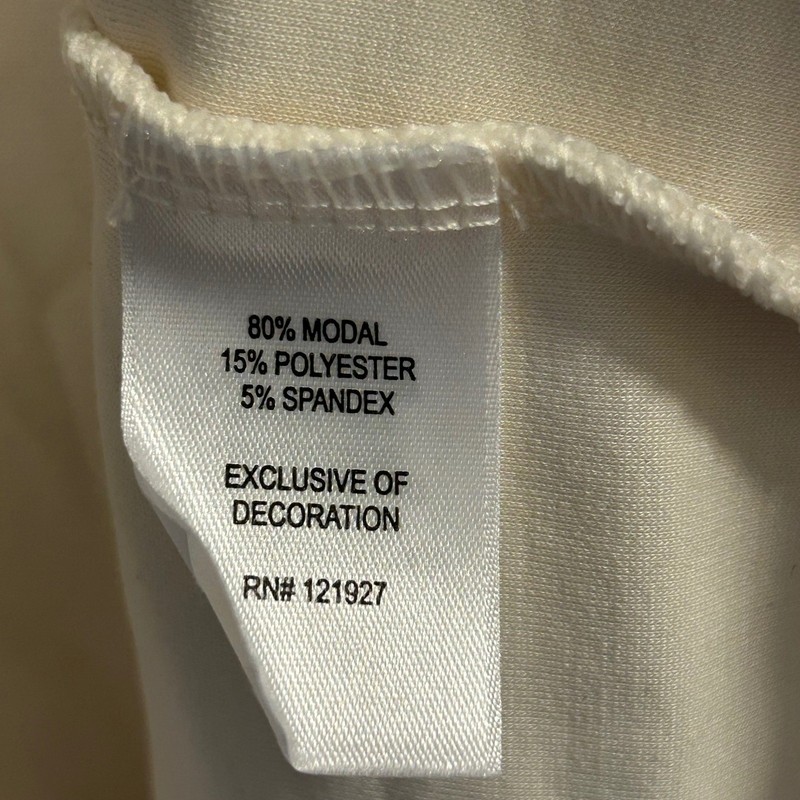 Johnnie-O Performance Quarter Zip Pullover Shirt Mens X Large Cream Modal gallery