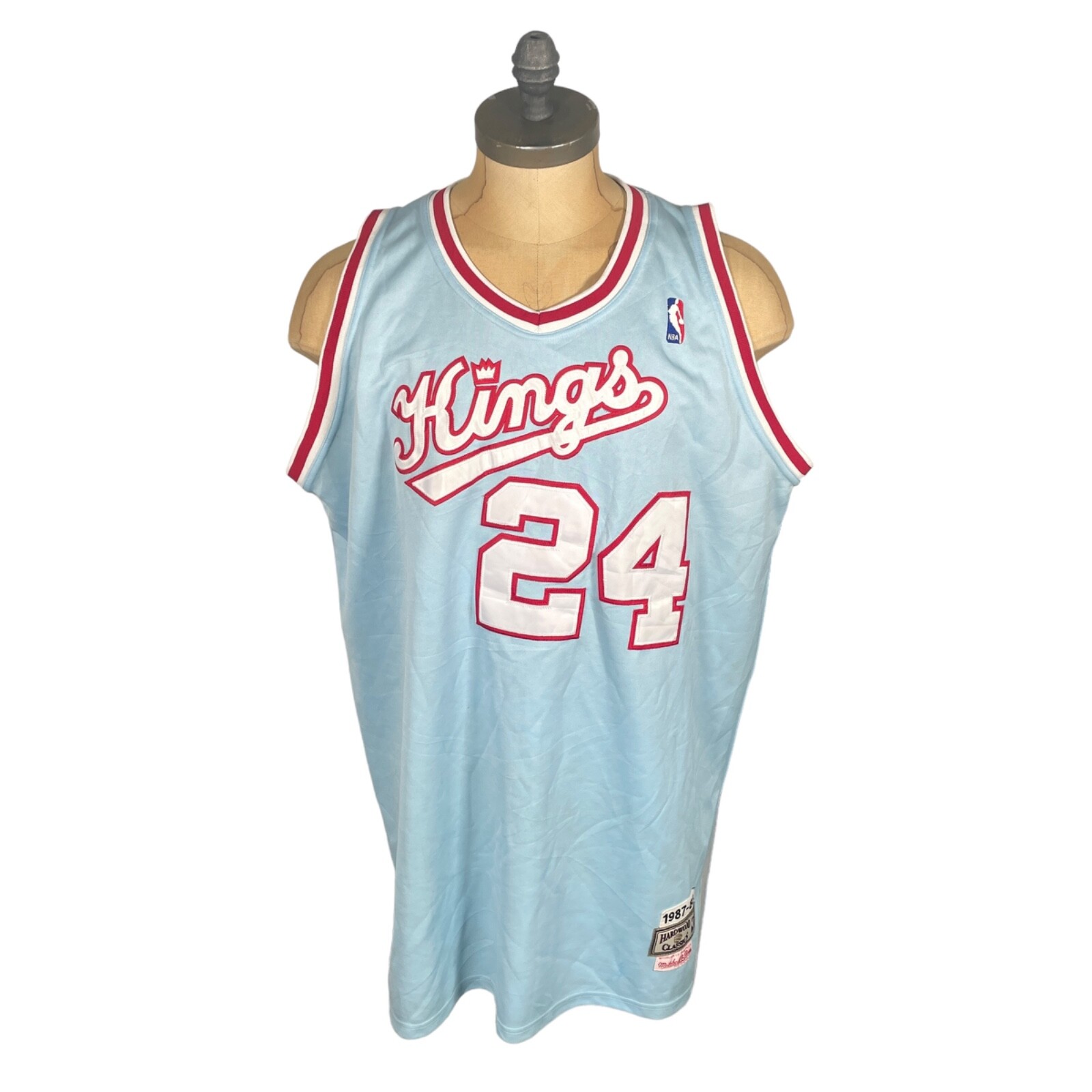 NBA Sacramento Kings Mitchell & Ness Theus Vintage Retro Jersey Tank Top 80s gallery