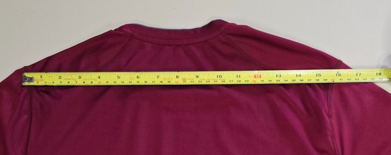 NikePro Combat Fitted Short Sleeve Maroon Activewear Top Shirt Sz M gallery