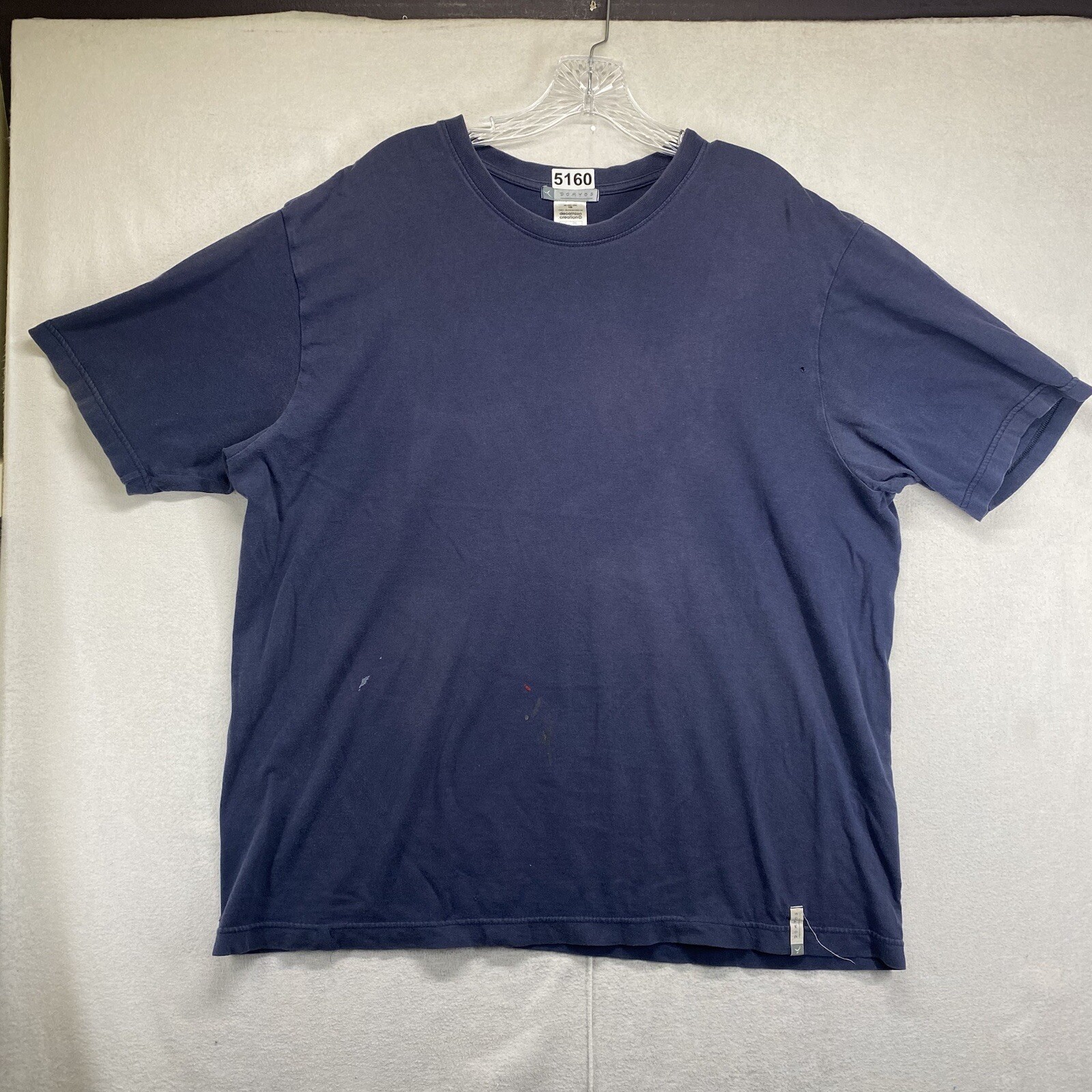 Decathlon T Shirt Mens Running Top Domyos Creation Super Thin Worn Soft XL gallery