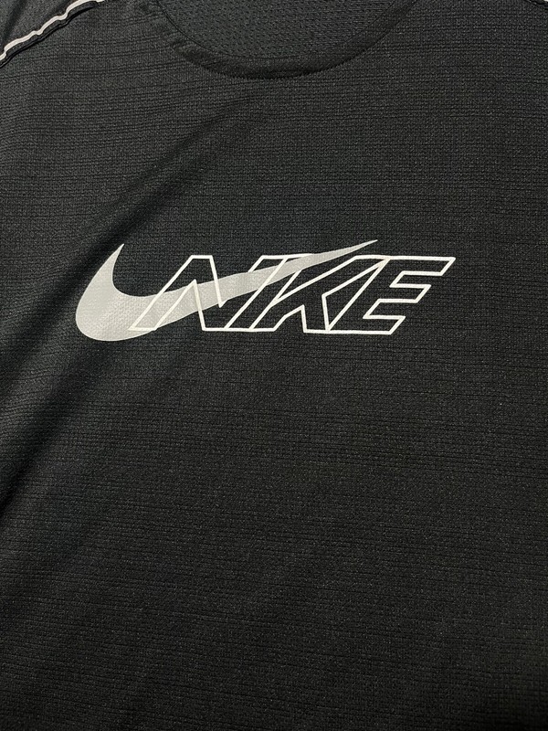 Nike Running T-Shirt Mens Size XL Black Dri-Fit Outdoor Activewear Jogger Golf. gallery