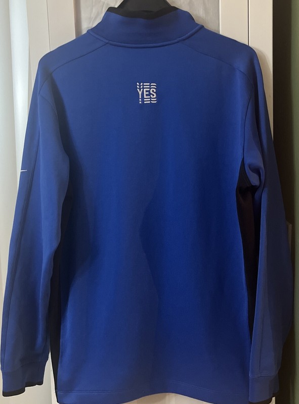 Nike Golf Dri-Fit New York Islanders Men’s Size M Blue 1/4 Zip Pullover Shirt gallery