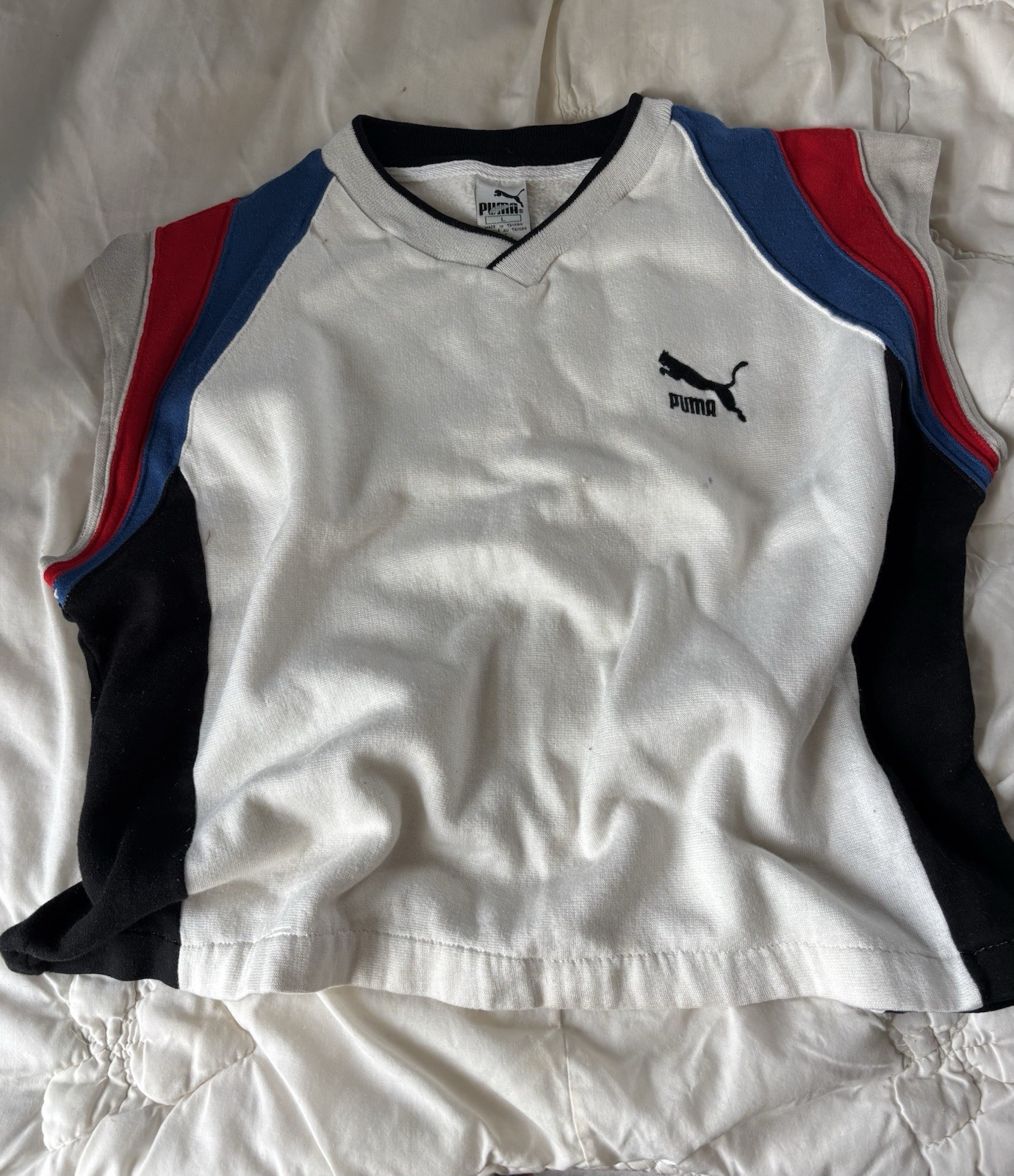 Classic Retro Color Block Puma Tank gallery