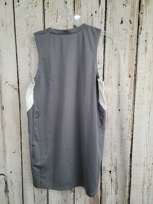 Men's Small Under Armour Practice Basketball Jersey Mesh Tank Top Gray NWOT! gallery