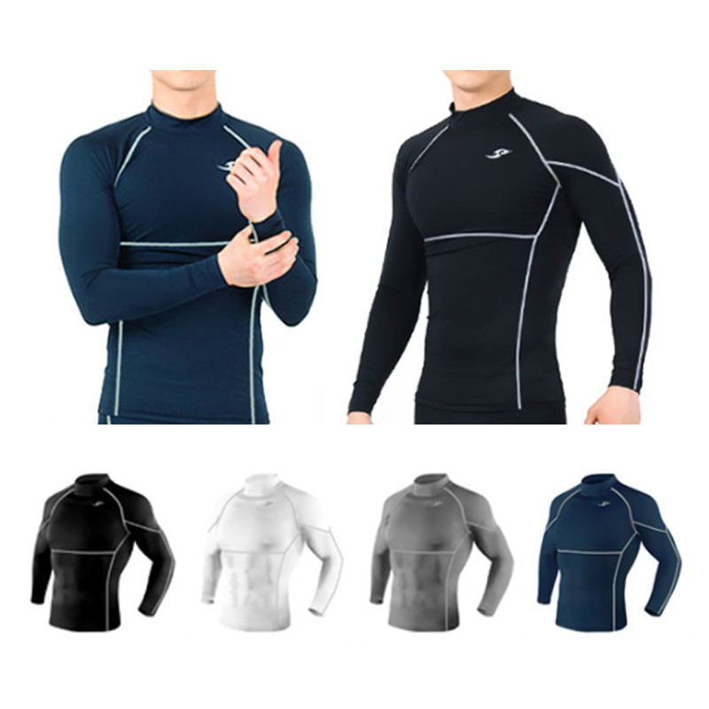Take Five Mens Skin Tight Compression Layer Running Shirt S~2XL 005 gallery