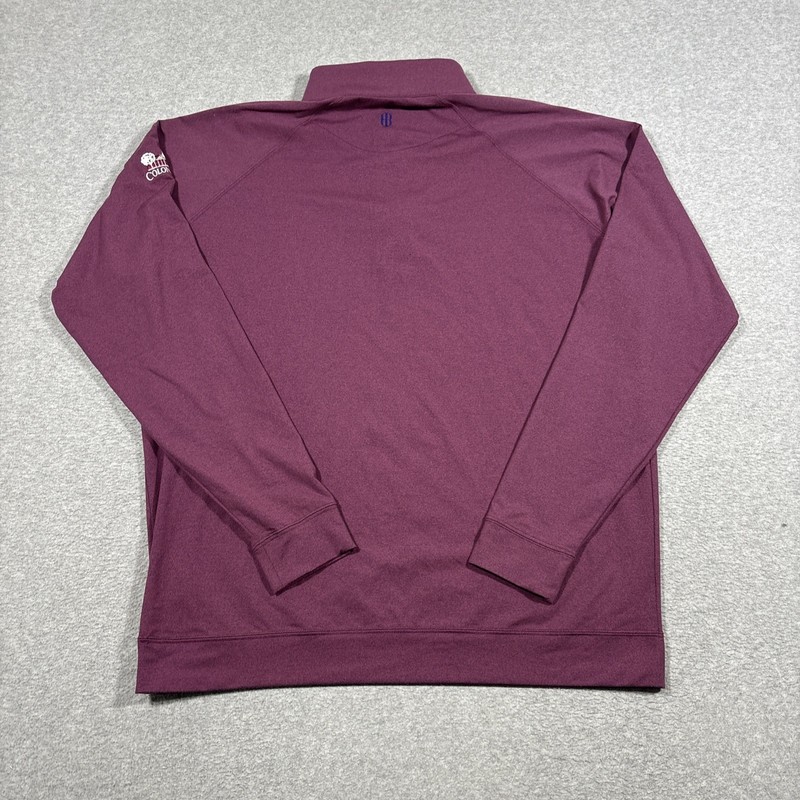 Holderness & Bourne Pullover Mens Sz L The Westland 1/4 Zip *Colonial Logo gallery