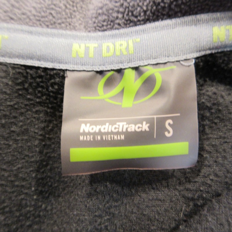 NordicTrack NT Dri adult fleece 1/4 zip pullover sz S (p-12-14-3-1) gallery