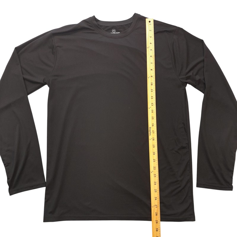 Realessentials t-shir Men LABELED L-SHRUNK TO SMALL/ long sleeve/ black gallery