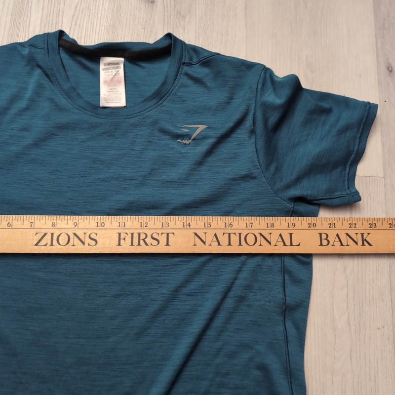 Gymshark Shirt Mens Large Arrival Marl Short Sleeve Tee Lifting Gym Running gallery