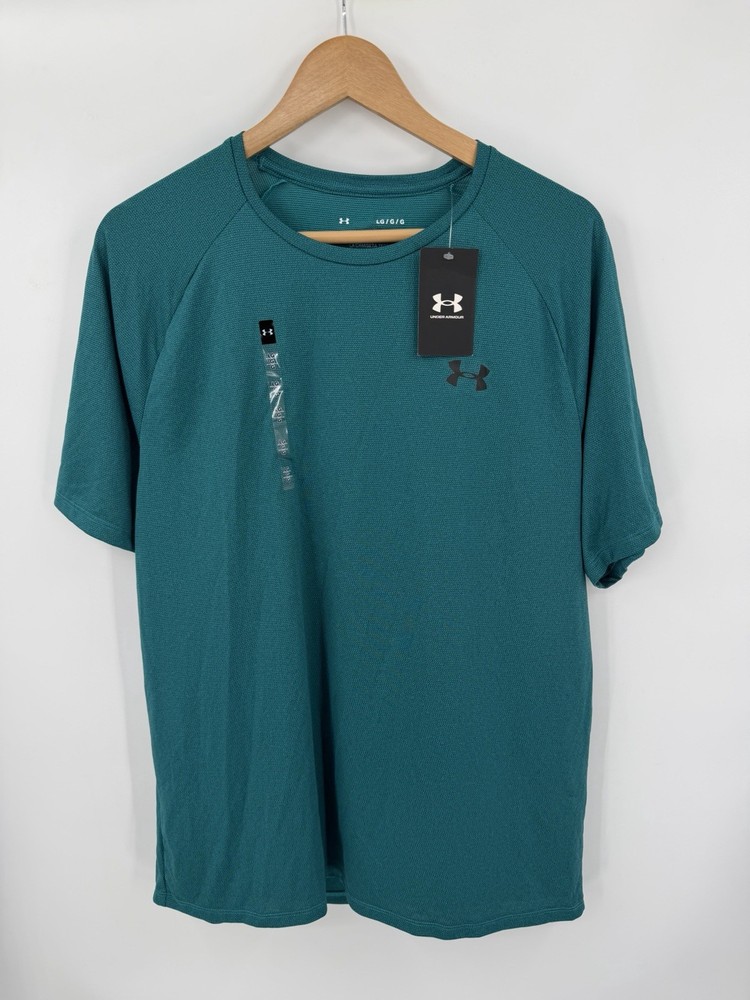 NEW Under Armour Tech 2.0 T-Shirt Men’s 2XL Green Short Sleeve Loose Fit