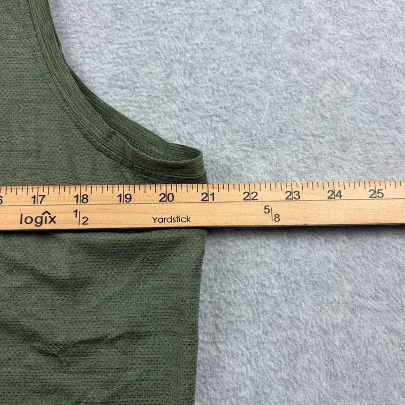 Ten Thousand Versatile Tank Top Men's Large Green Gym Training Sleeveless Mesh gallery