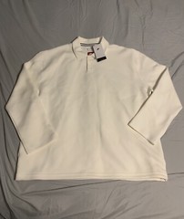 Nike Tech Fleece Reimagined 2 Button Top Sail FN3401-133 Men’s Size LTT NWT