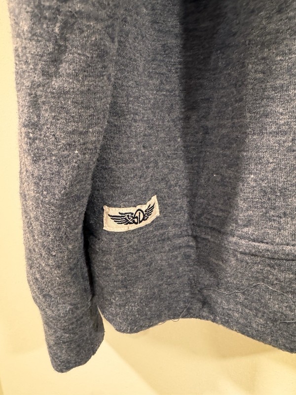 Straight Down Golf Performance 1/4 Quarter-Zip Mens Large Blue L/S Pullover gallery