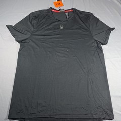 Spyder Active Shirt Men’s Size XXL Black Short Sleeve Performance