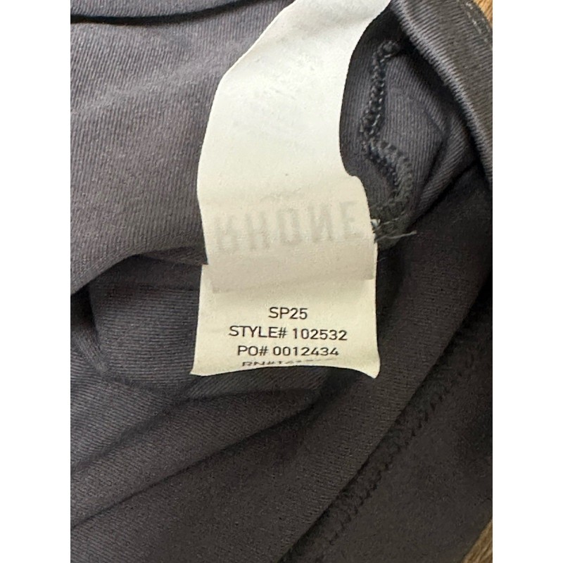 Rhone Relaxed Fit Grey Base Training Athletic Graphic Short Sleeve Shirt Sz 2XL gallery